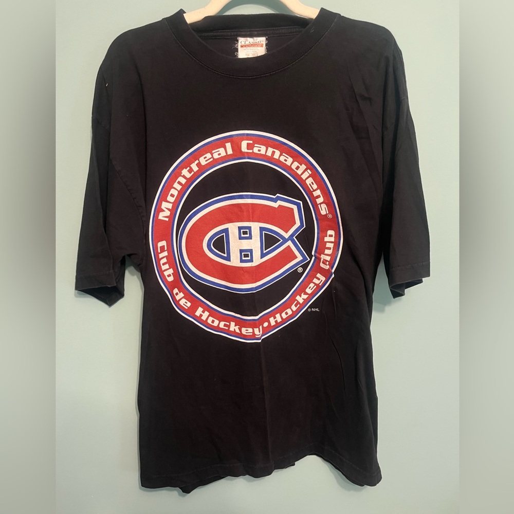 Montreal Canadiens Hockey Club Tshirt Classic Alstyle Apparel & Activewear